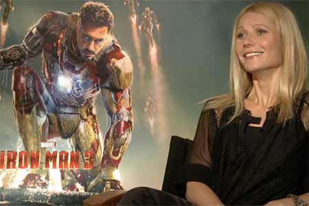 Gwyneth Paltrow Iron Man 3 Interview